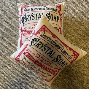 Adorable accent pillows